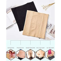 Florea - Postpartum Belly Band Waist Trainer Tummy Compression for Women- Beige -009