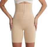 Florea - Seamless High Waist Corset for Flat Belly - Beige- 002