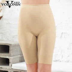 Florea - Magic Thigh Fat Burning Boxer Underwear - Basic Shaper - Beige & Black-008 (FREE SIZE)