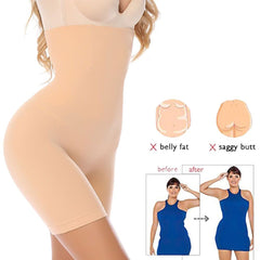 Florea - New Tummy and Hip Lift body shaper American - Beige 004
