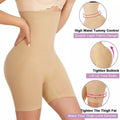 Florea -  Magic Seamless High Waist body shaper - Beige & Black-007 (FREE SIZE)