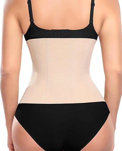 Florea - Women & Girls Seamless Efffective Hook-Shapewear Tummy Belt - Beige -010