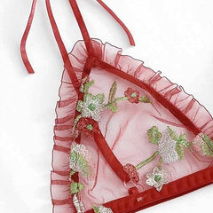 Florea Embroidered Lingerie Set 16136 -  Free Size