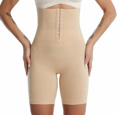 Florea - Seamless High Waist Corset for Flat Belly - Beige- 002