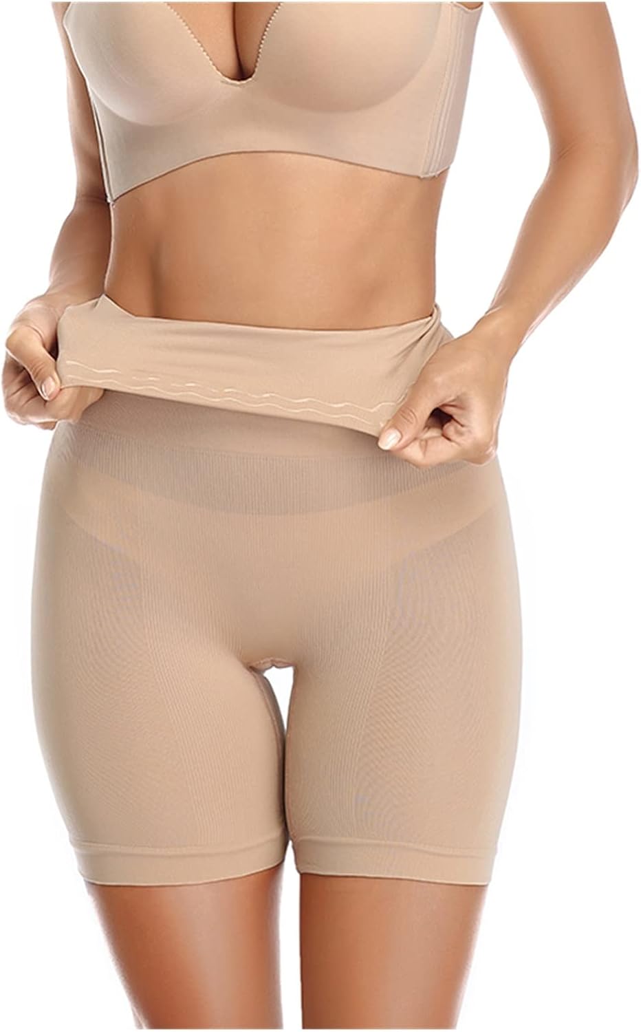 Florea - High Quality Silicone Body Shaper Thigh Shaper - Beige-001