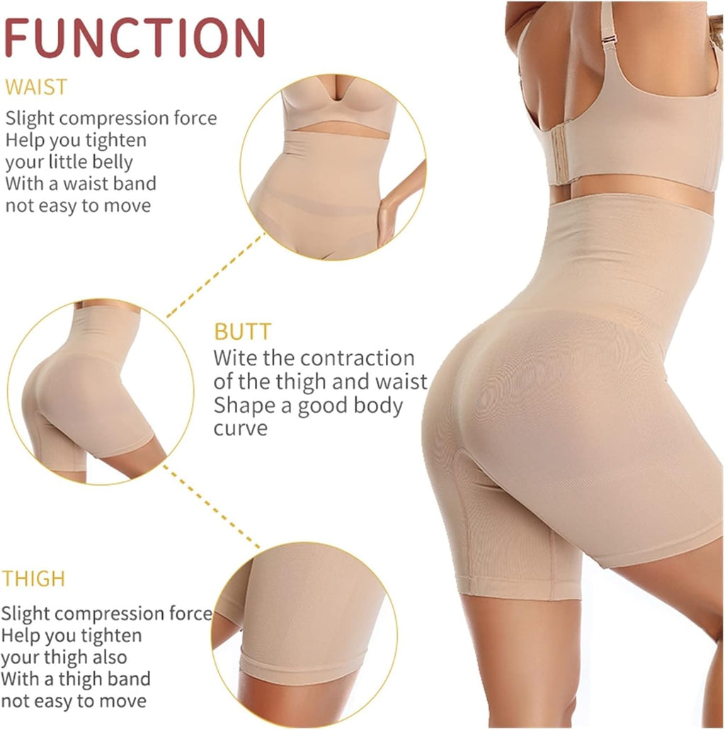 Florea - High Quality Silicone Body Shaper Thigh Shaper - Beige-001