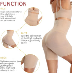 Florea - High Quality Silicone Body Shaper Thigh Shaper - Beige-001