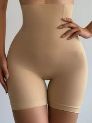 Florea -  High Waist Air Flex body shaper - Beige & Black-003