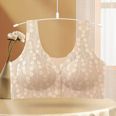 Florea EasyLatch Front Button Lace Bra