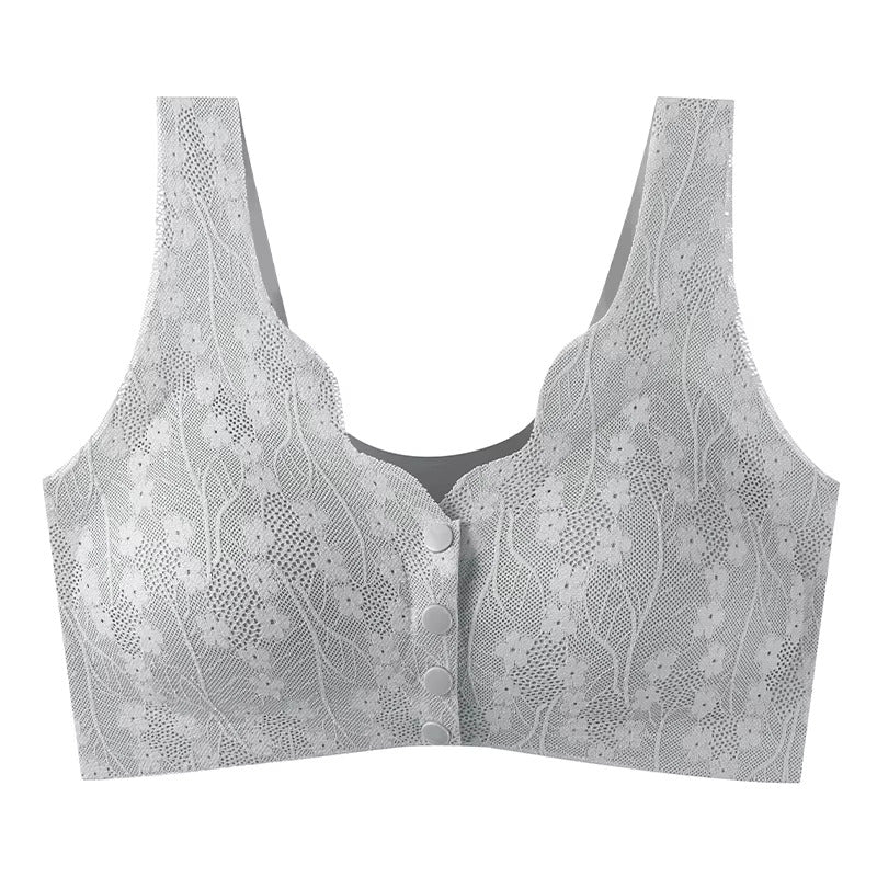 Florea EasyLatch Front Button Lace Bra