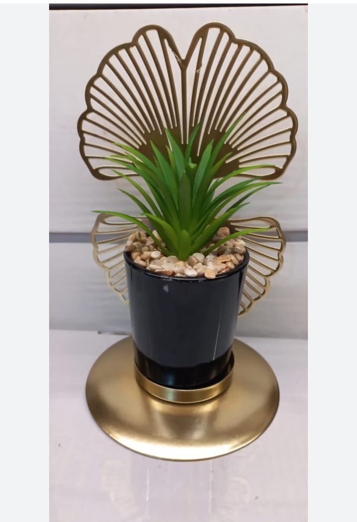 Golden Metal Pot