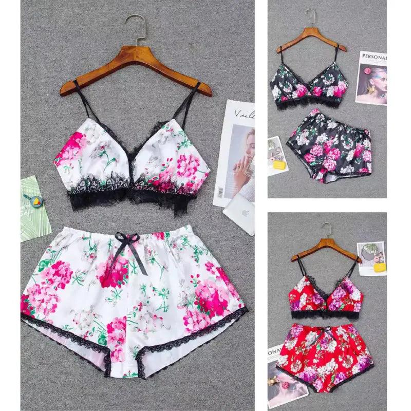 Florea Floral Stain Cami Sets| 6069